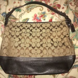 Classic vintage coach purse